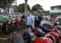 Roberto Cidade participa da entrega de motos recuperadas