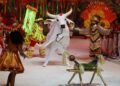 Festival de Parintins 2026: Garantido encerra segunda noite celebrando a diversidade e os laços ancestrais no Bumbódromo