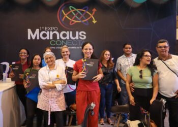 Prefeitura realiza segundo dia da 1ª ‘Expo Manaus Conecta’ com foco em inovação, qualificação e show de Gabi Melim