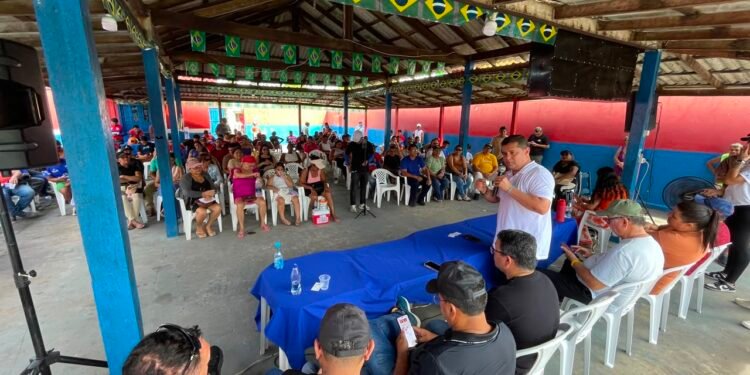 Recebido com festa em Maués, Glênio Seixas destaca raízes e propostas para o interior