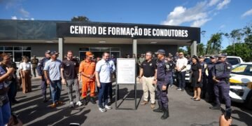 Governador Roberto Cidade inaugura Centro de Formação de Condutores da Polícia Militar do Amazonas