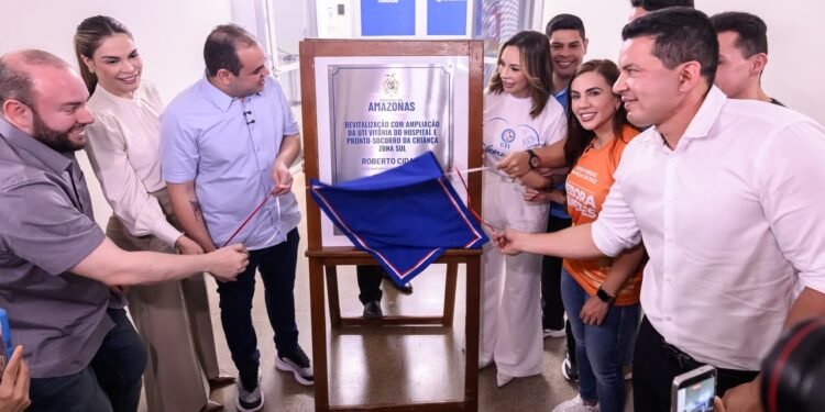 Governador Roberto Cidade entrega nova ala de UTI Pediátrica no HPSC Zona Sul e amplia assistência de alta complexidade
