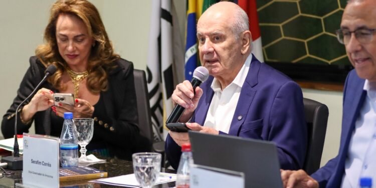 Vice-governador Serafim Corrêa destaca importância da Zona Franca de Manaus durante reunião do Conselho Superior do Cieam