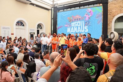 Renato Junior anuncia atrações do #SouManaus Passo a Paço 2026 com R$ 10 milhões de economia