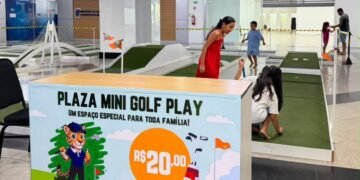 Manaus ganha pista de mini-golf durante o mês de agosto