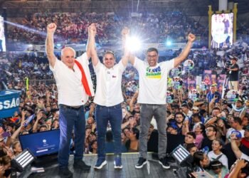 “Vou ser o governador da esperança”, diz Cidade ao lançar reeleição com Arena lotada
