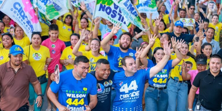 Roberto Cidade inicia corpo a corpo da campanha no bairro Jorge Teixeira