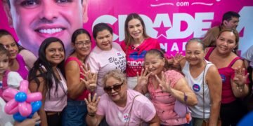 Thaisa Cidade leva propostas da coligação ‘União pelo Amazonas’ para mulheres da Zona Sul de Manaus