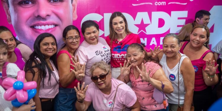 Thaisa Cidade leva propostas da coligação ‘União pelo Amazonas’ para mulheres da Zona Sul de Manaus