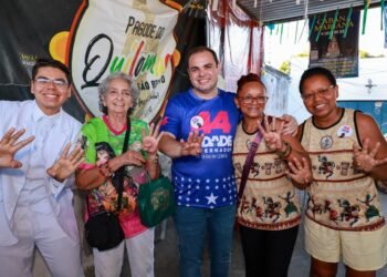 Na Praça 14, Roberto Cidade apresenta propostas e reforça compromisso com a segurança pública