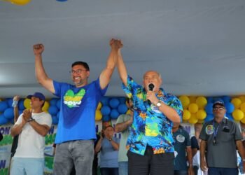 Da escola de tempo integral às bases Arpão, Wilson Lima destaca em Fonte Boa a experiência de quem já fez