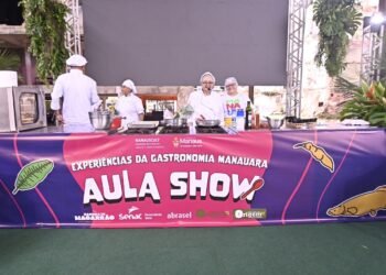 Culinária amazônica é destaque em Aula-Show de Gastronomia do ‘#SouManaus Passo a Paço 2026’