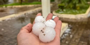 Região Sul tem previsão de chuva e granizo para esta terça-feira