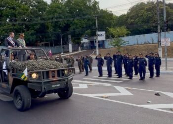 Forças de Segurança do Amazonas participam do Desfile Cívico-Militar de 7 de Setembro