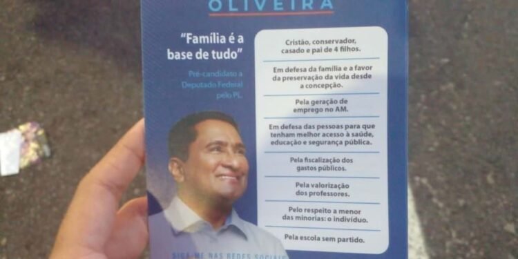 Nilmar Oliveira foi candidato em 2022 e agora é alvo da Operação Combustão