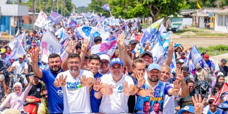 Banzeiro do 44 fecha ciclo pelo Madeira e leva mobilização de Roberto Cidade a quatro municípios