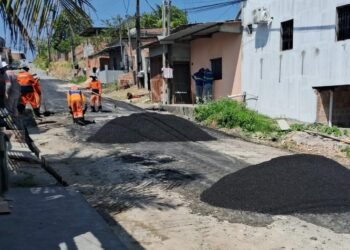 Prefeitura de Manaus recupera rua Maria Fernandes e melhora infraestrutura no Colônia Terra Nova