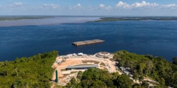 Parque Encontro das Águas Rosa Almeida entra em nova etapa com concretagem das ‘asas’ desenhadas por Niemeyer