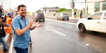 Prefeito Renato Junior libera tráfego de veículos em alça superior do complexo viário ‘Passarão’