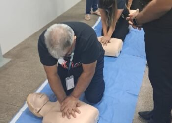 Equipes do Samu capacitam servidores do IMMU em noções de primeiros socorros