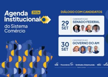 Fecomércio Amazonas reúne candidatos ao Senado e ao Governo para apresentar propostas do comércio