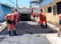 Prefeitura de Manaus conclui recuperação asfáltica da rua Amanacy, no São José Operário