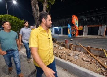 Renato Junior garante árvores em canteiros e anuncia novos plantios em Manaus