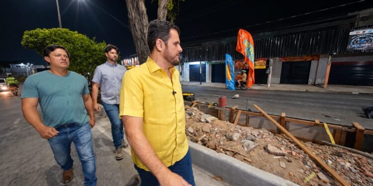 Renato Junior garante árvores em canteiros e anuncia novos plantios em Manaus