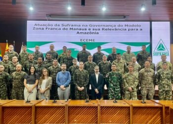 Oficiais do Exército Brasileiro aprofundam conhecimentos sobre impactos virtuosos da Zona Franca de Manaus