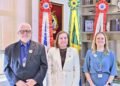 Yara Amazônia Lins recebe secretário da Sead-AM em visita institucional ao TCE-AM