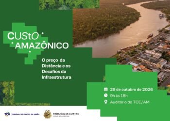 TCE-AM e TCU abrem inscrições para seminário que debate infraestrutura e custos na Amazônia