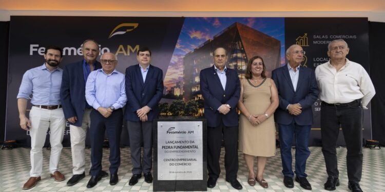 Fecomércio Amazonas lança pedra fundamental do Centro Empresarial do Comércio