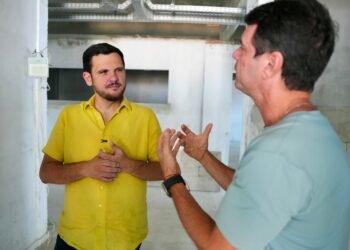Prefeito Renato Junior vistoria obras do Caps no Lago Azul com 60% de execução e garante ampliação da rede de atenção psicossocial do município