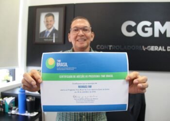 Manaus é a primeira cidade do Amazonas a aderir ao programa de integridade pública da União e recebe o ‘Selo de Ente Participante’