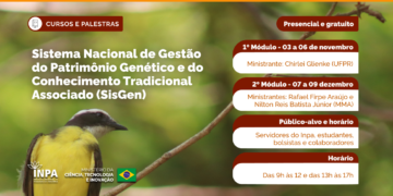 Inpa promove curso sobre SisGen e Lei da Biodiversidade para servidores e colaboradores