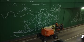 Prefeitura de Manaus transforma viaduto em espaço de valorização da cultura amazônica e reforça segurança viária