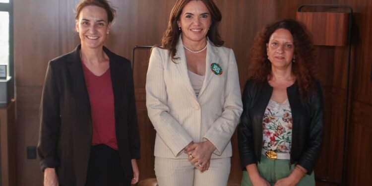 Alessandra Campelo apresenta desafios eleitorais do Amazonas a representantes da União Europeia